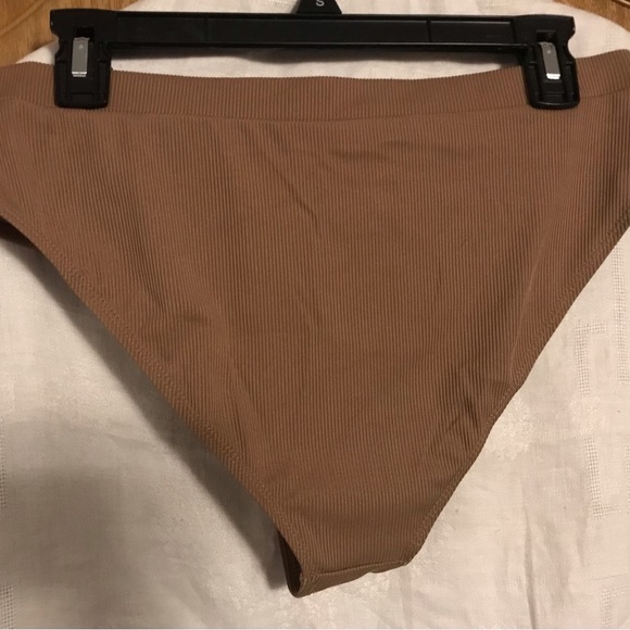 NEW wTags 2 piece Swim Suit size Large- Brown - Picture 7 of 8